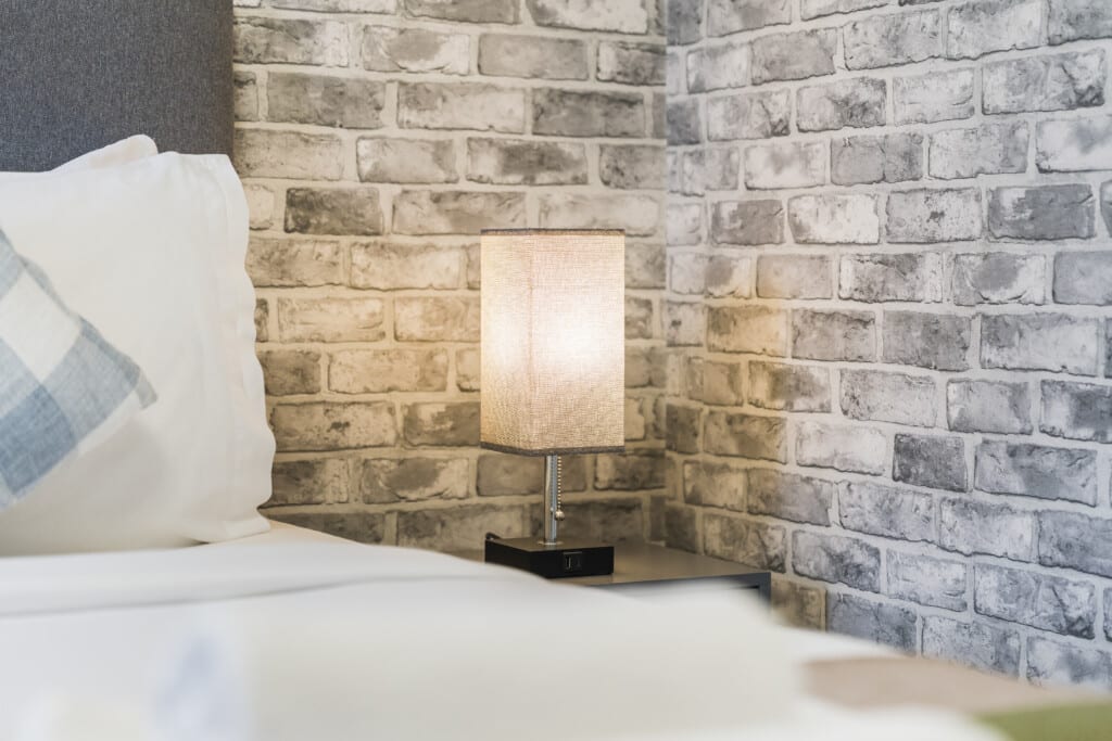 corporate serviced apartment bedroom