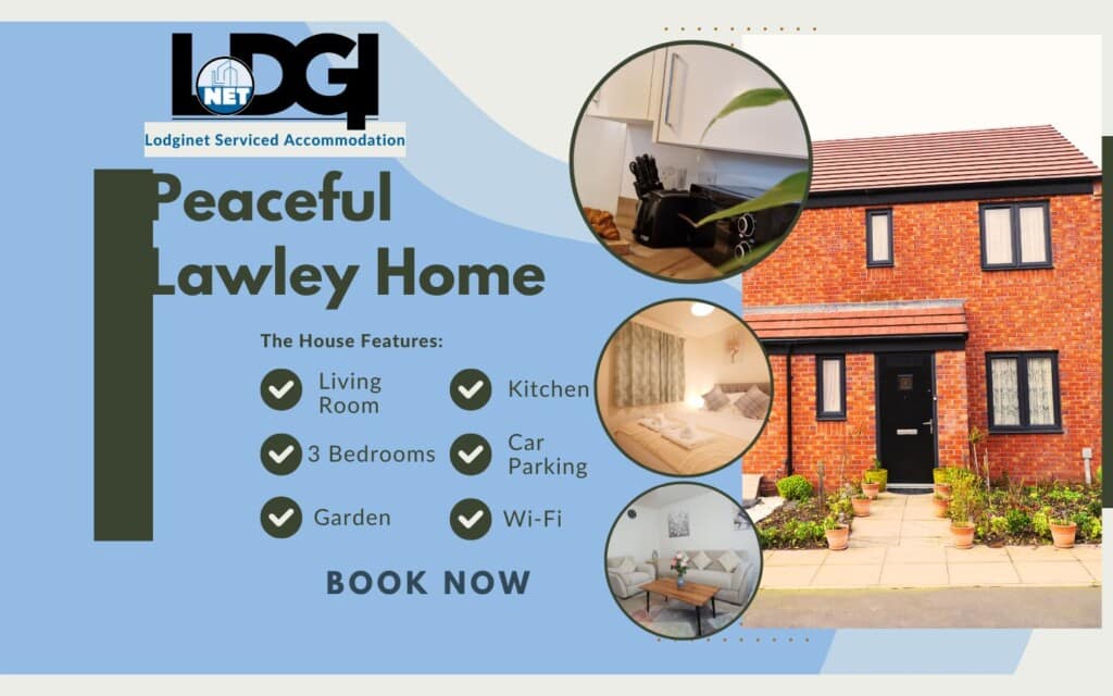 lodginet peaceful lawley home telford