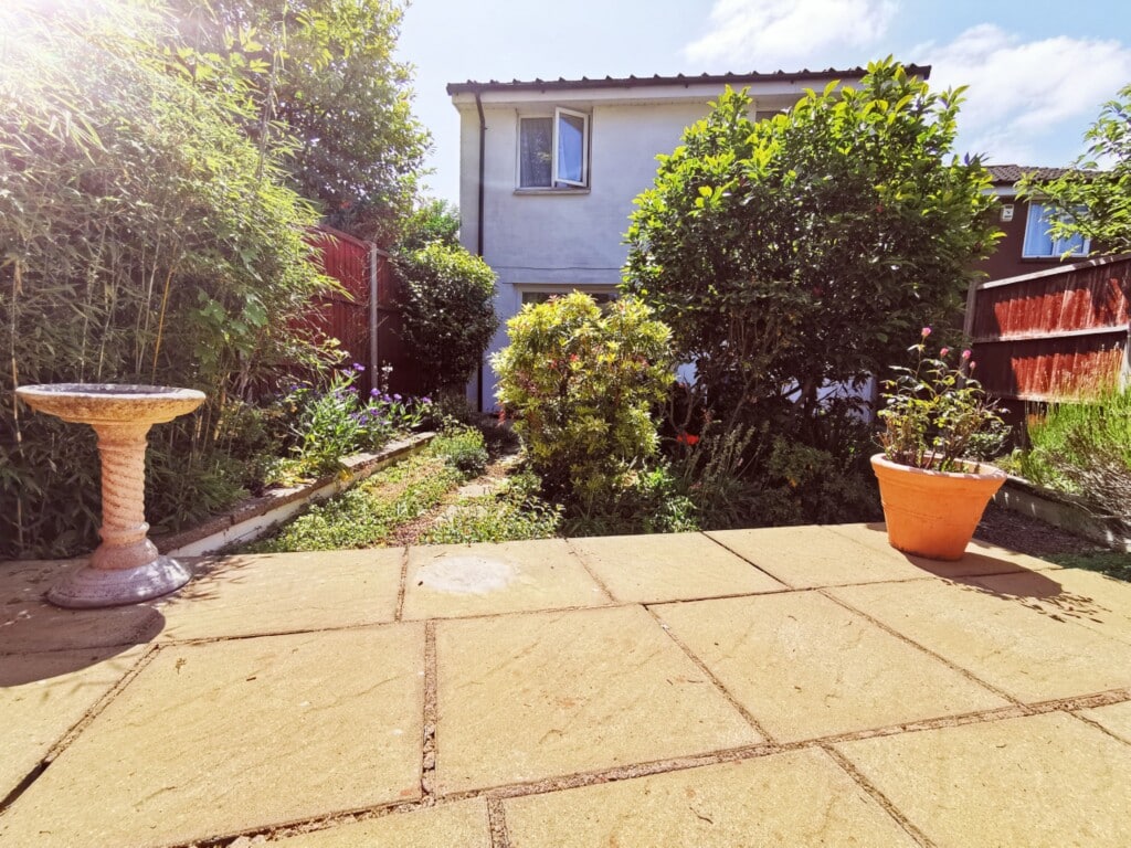 long stay rental home garden