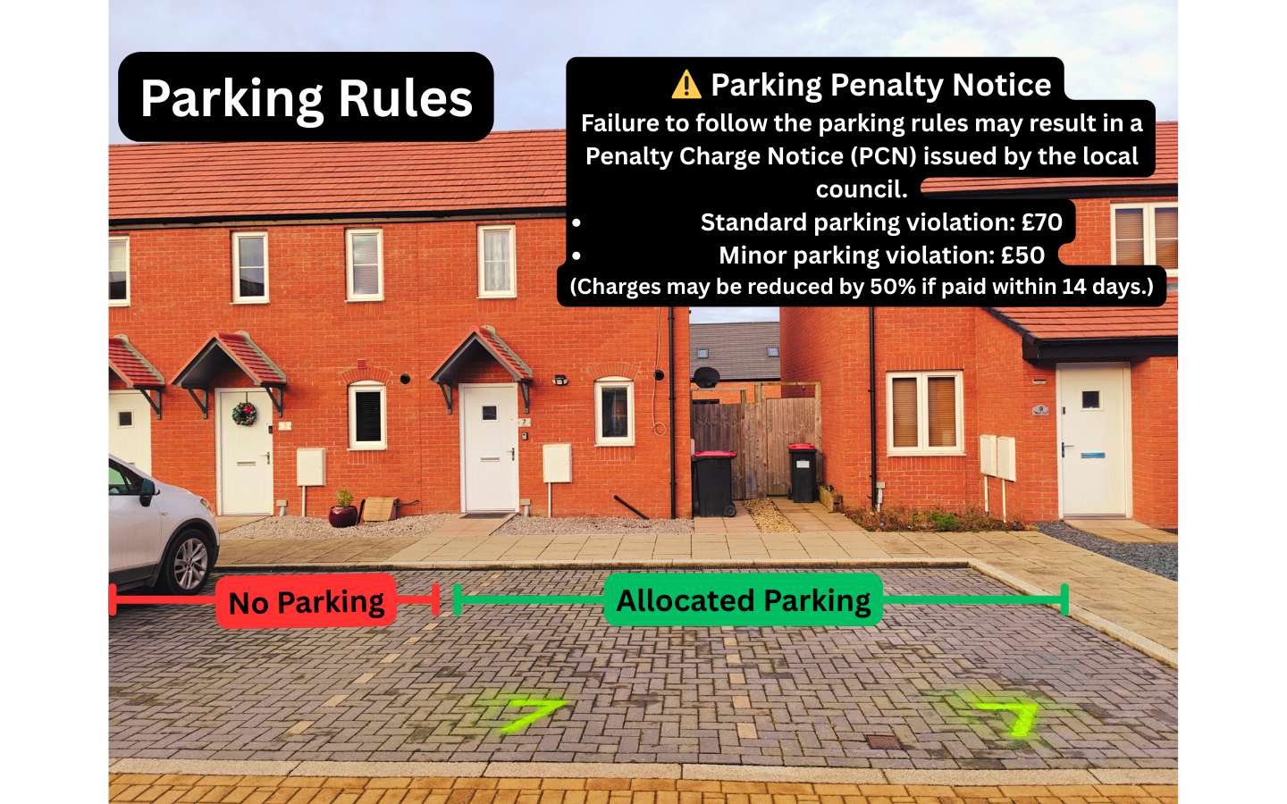 lodginet Barn Fold House Parking Rules