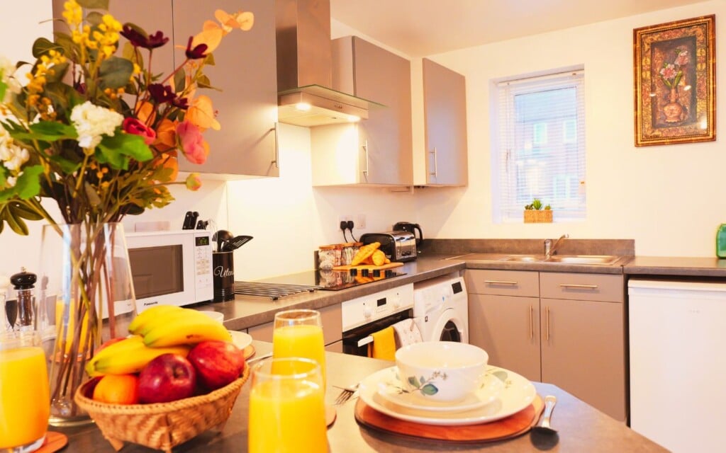 lodginet barn fold house kitchen