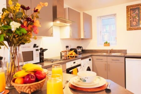 lodginet barn fold house kitchen