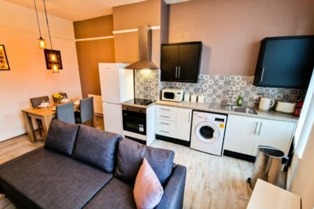 lodginet stays county cosy living room kitchen dinner