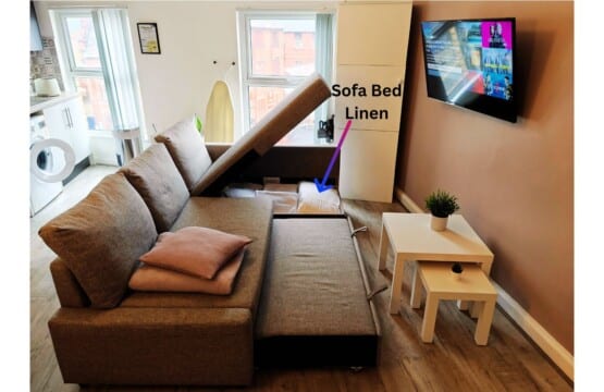 lodginet stays liverpool sofa bed double