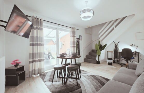 living room telford serviced accommodation provider