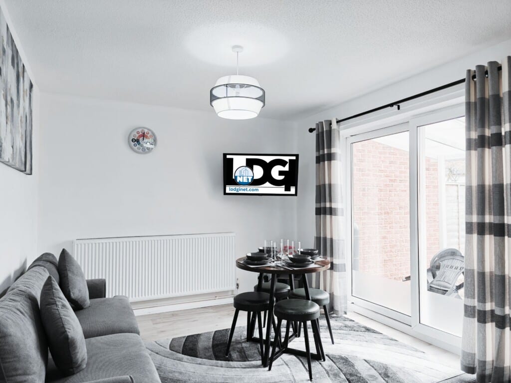 temporary housing telford living room