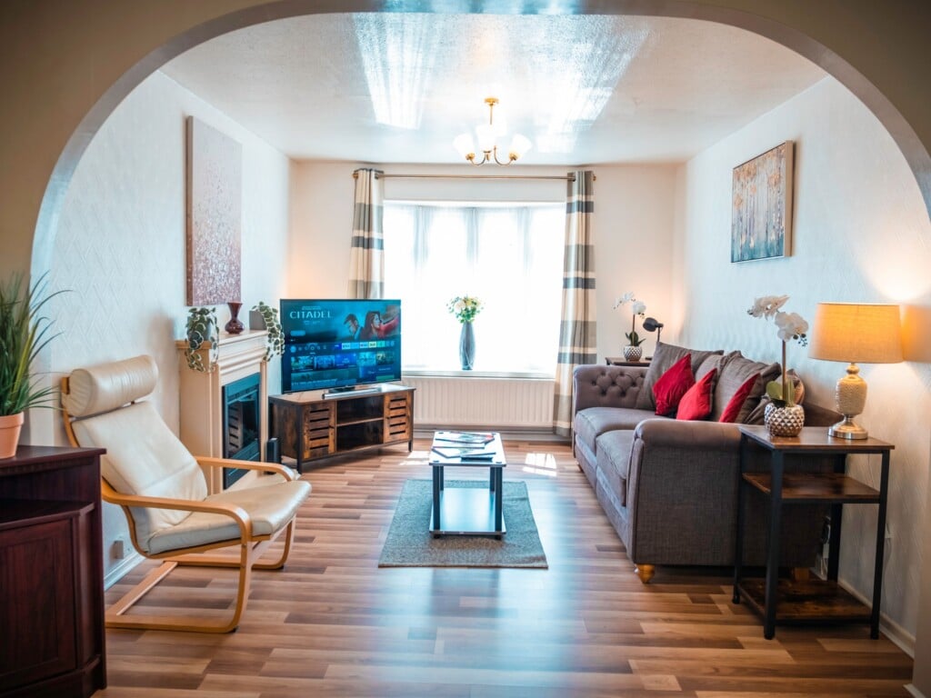 holiday cottage telford living room